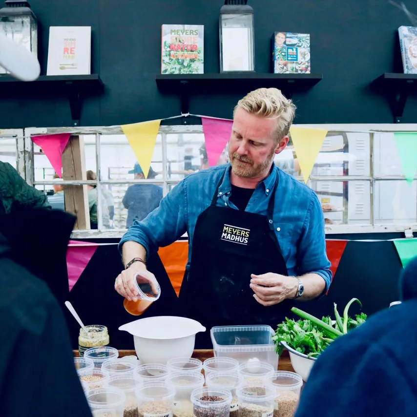 Meyers serverer bæredygtighed til tusindvis af gæster på Tomorrow Festival