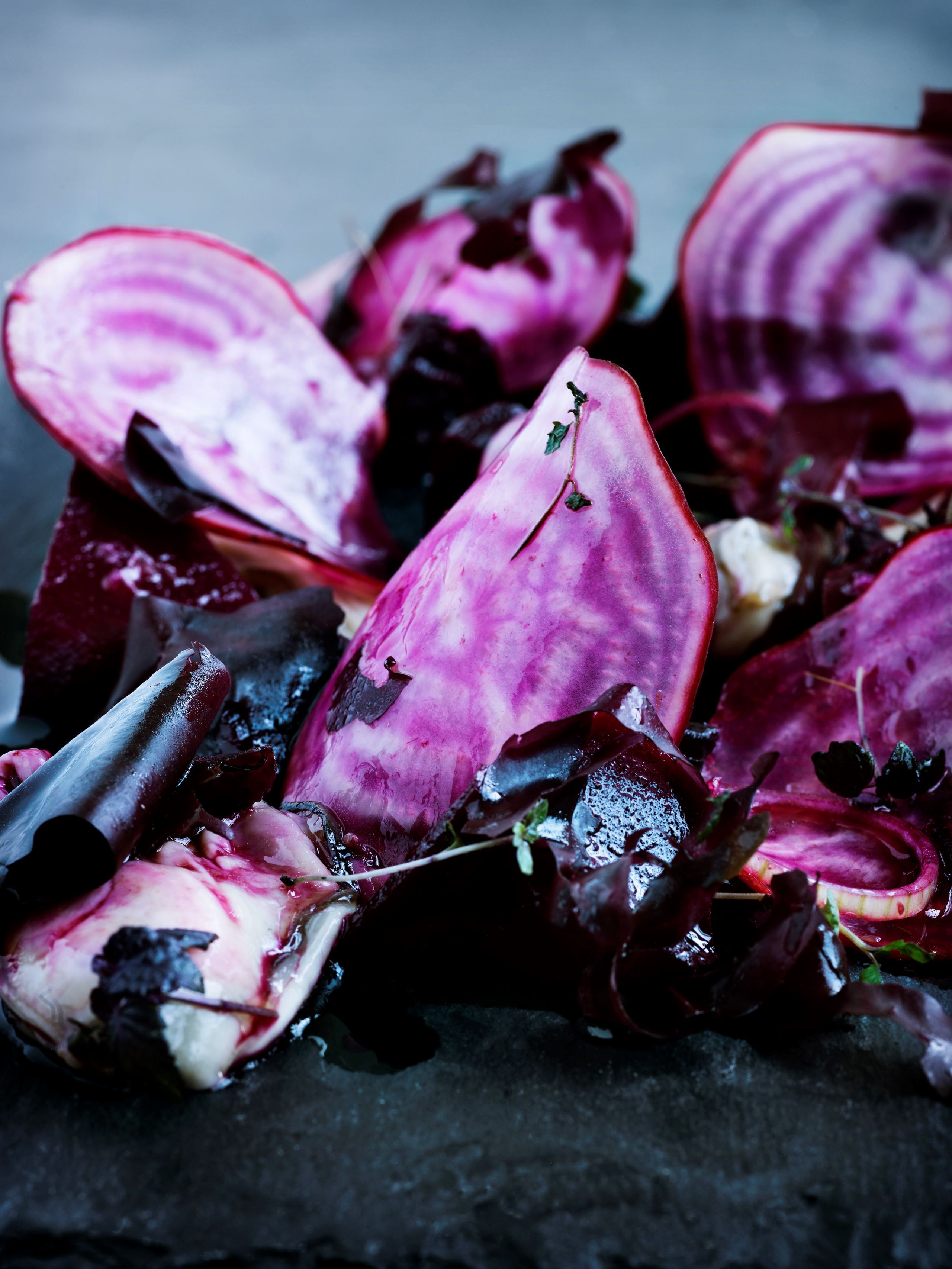 Saltbagte rødbeder