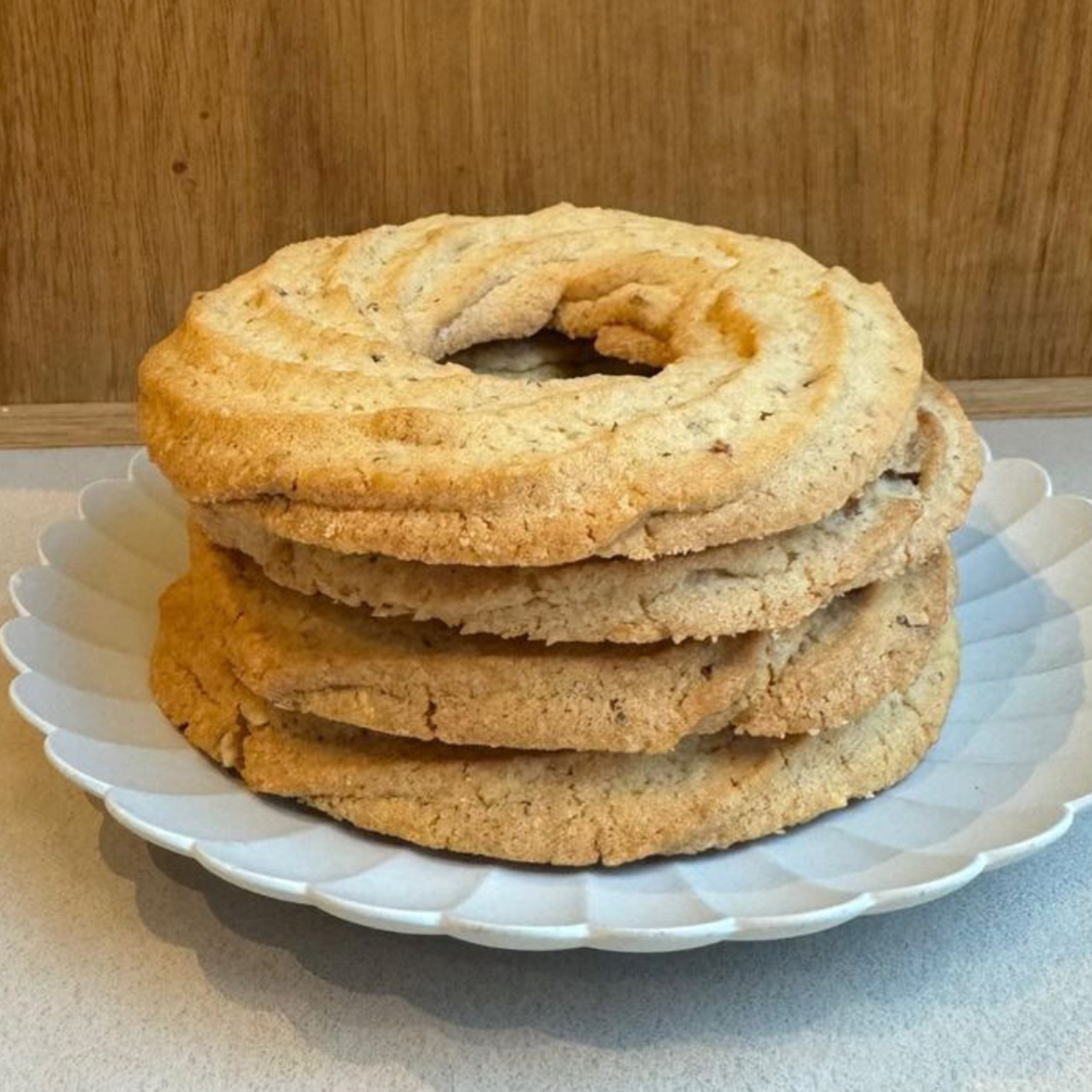 En kæmpe vaniljekrans