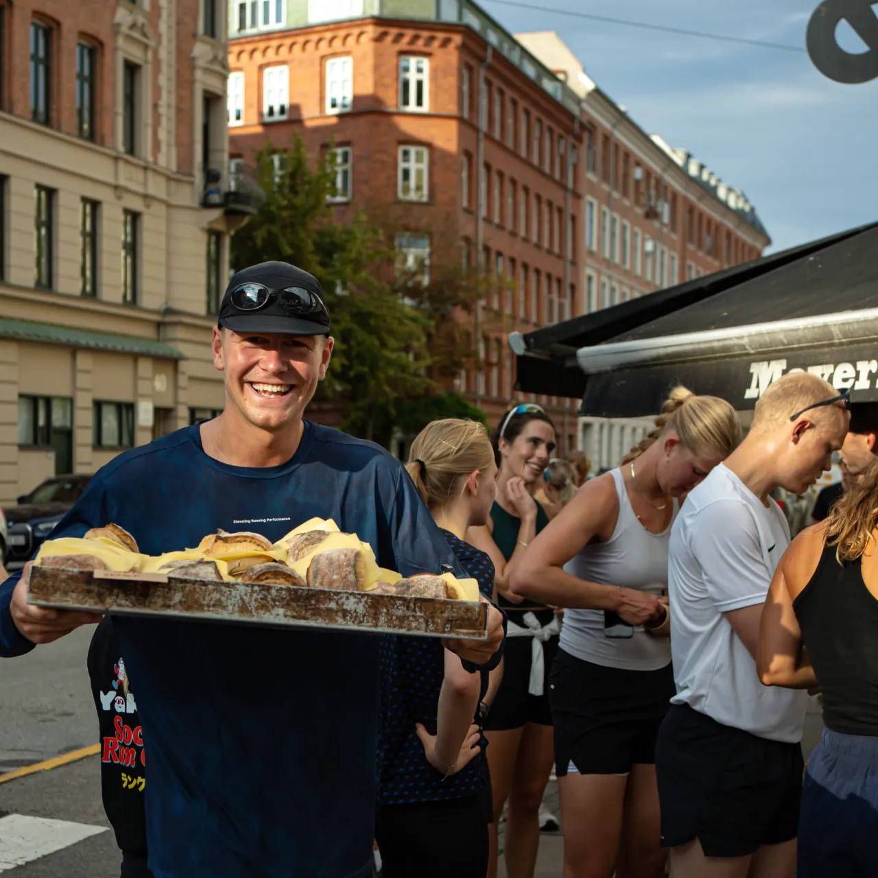 Morgenløb fra POST Spisehus