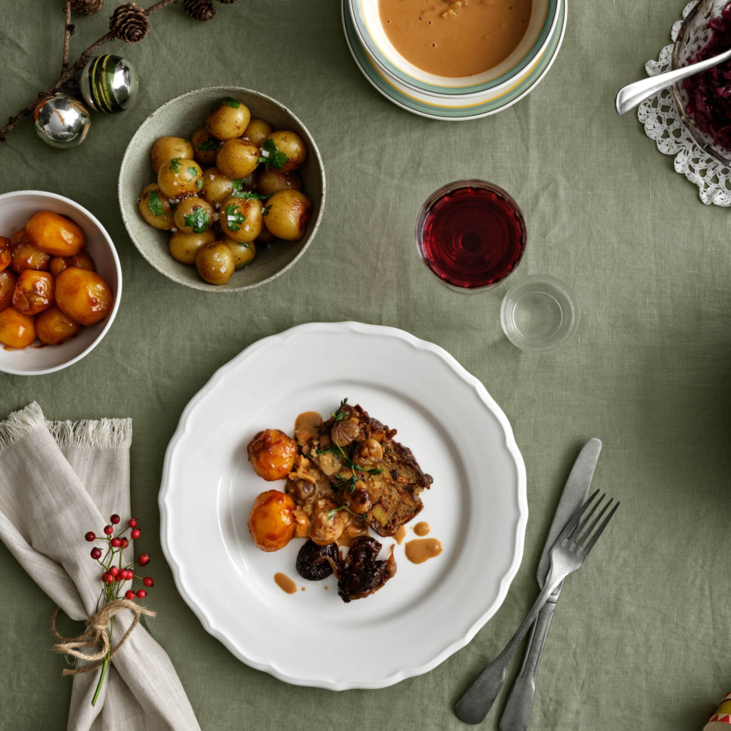 Vegetarisk julemiddag