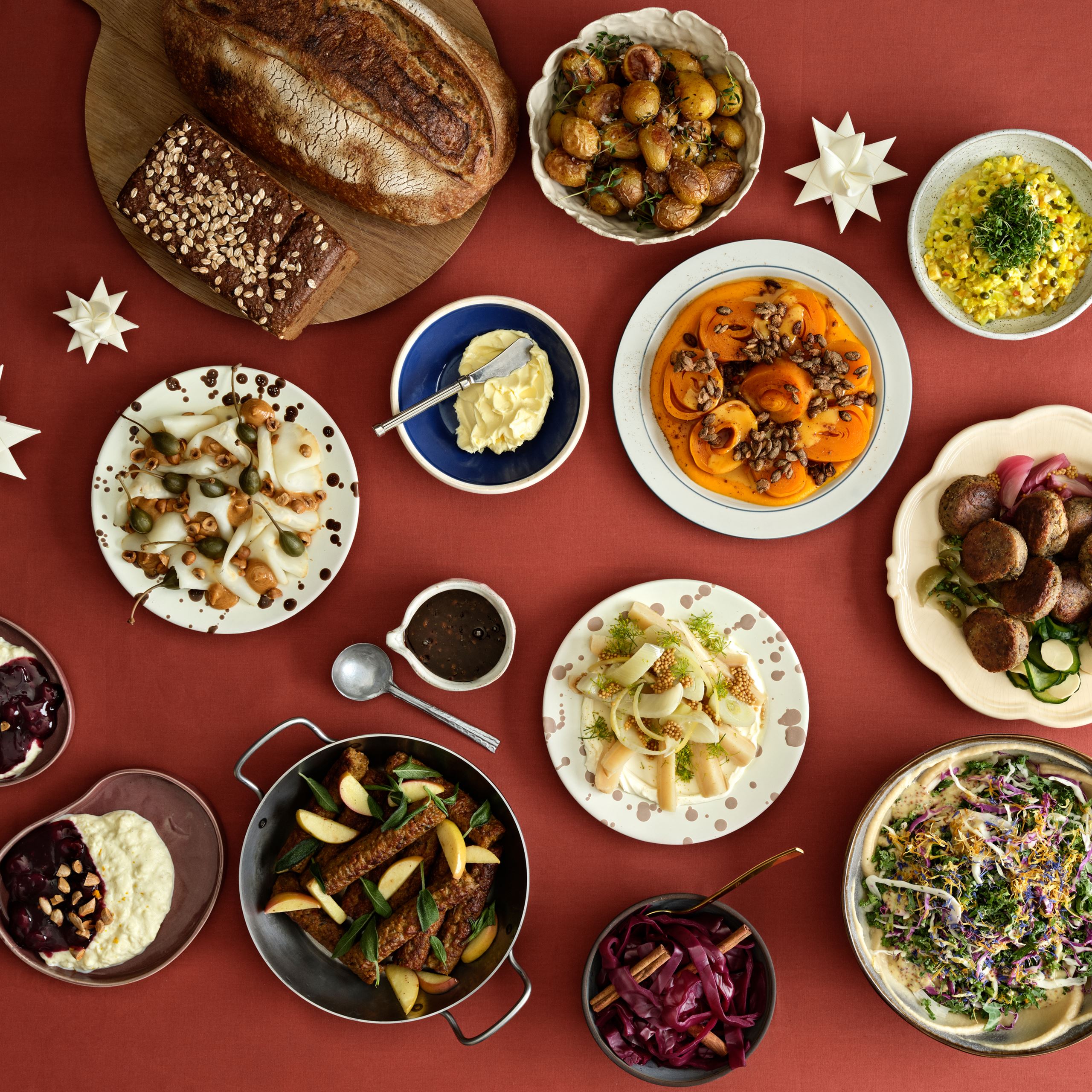 Vegetarisk Julefrokost - 325,-