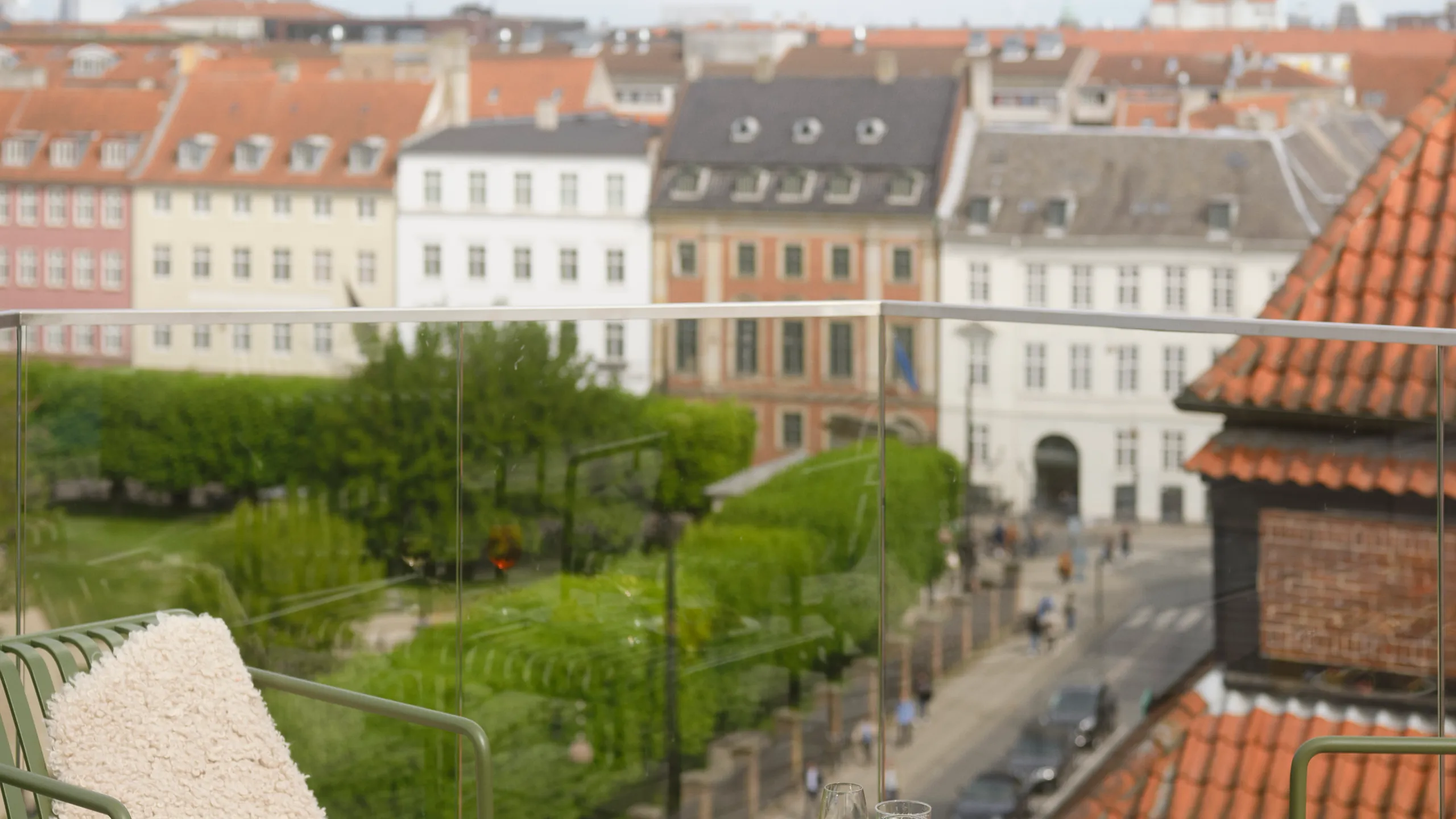 Udsigt fra Filmtagets Spiseri