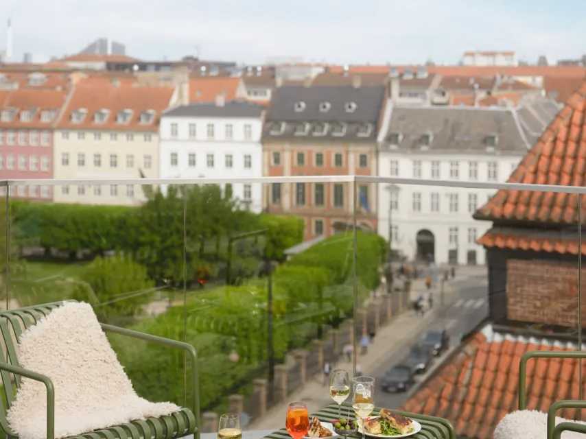 Udsigt fra Filmtagets Spiseri