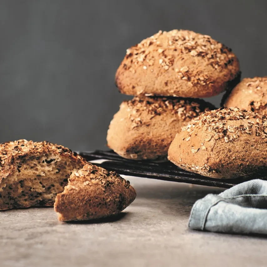 Glutenfri havreboller med surdej