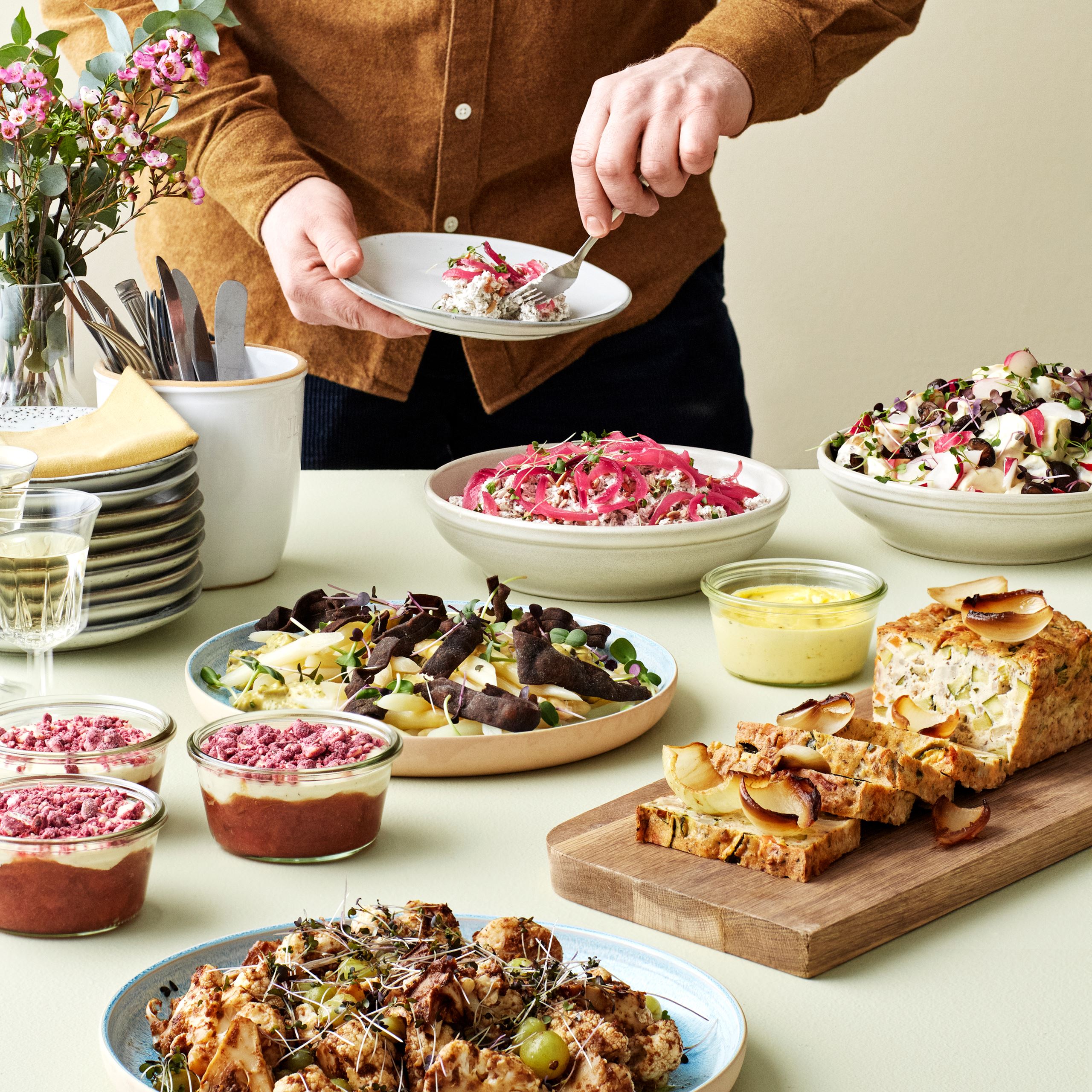 Få maden leveret til jeres sommerfest