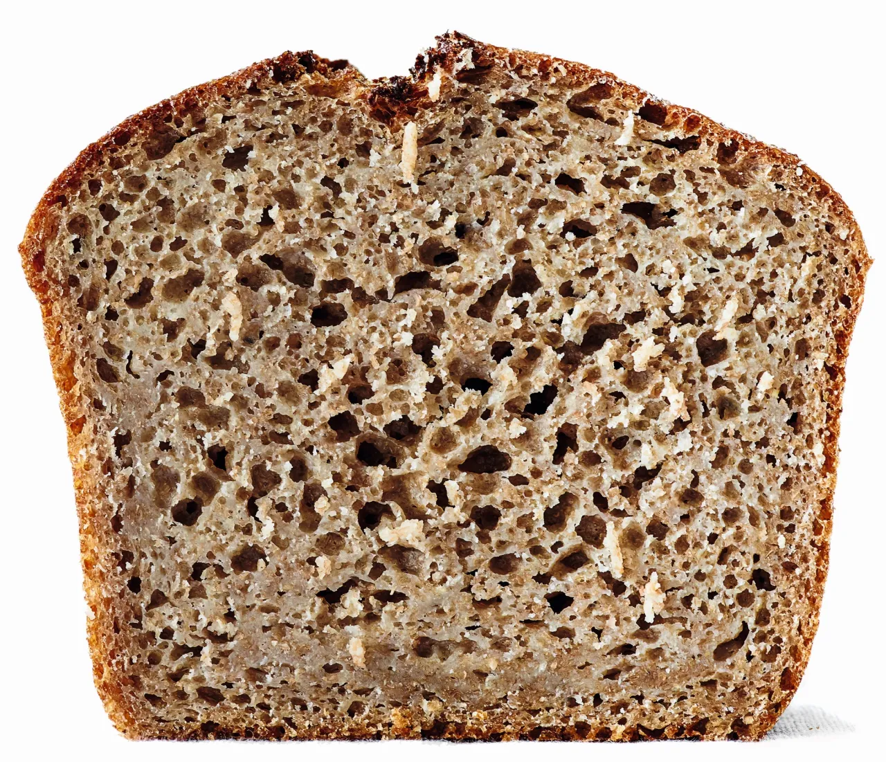 Brødet er klægt i midten