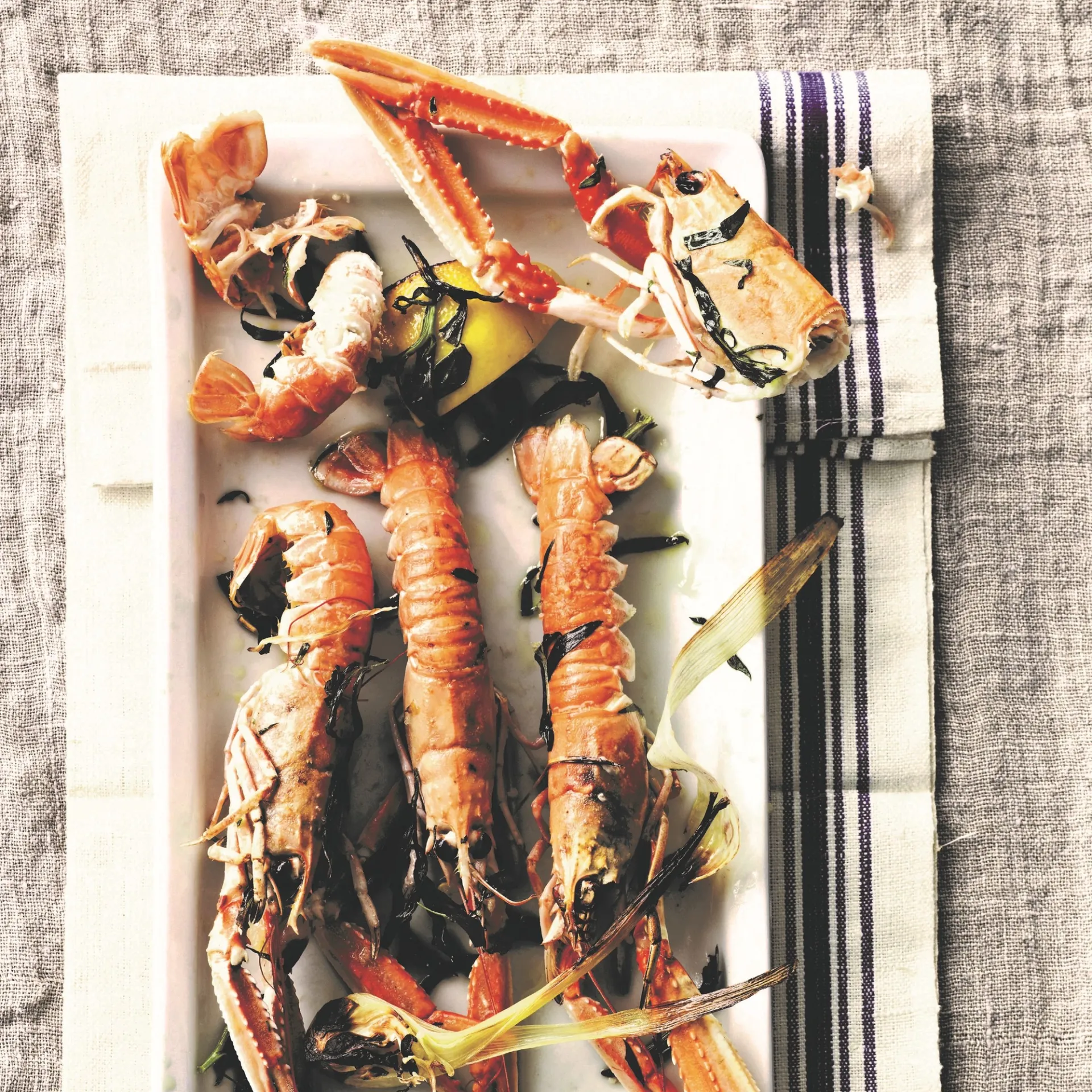 Grillede jomfruhummere