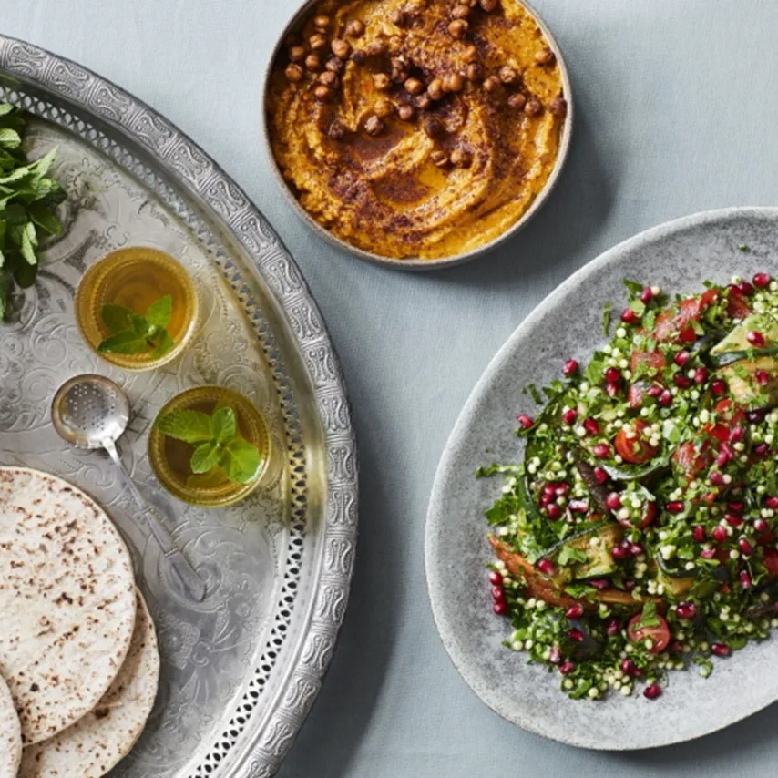 Khubz (arabiske fladbrød)