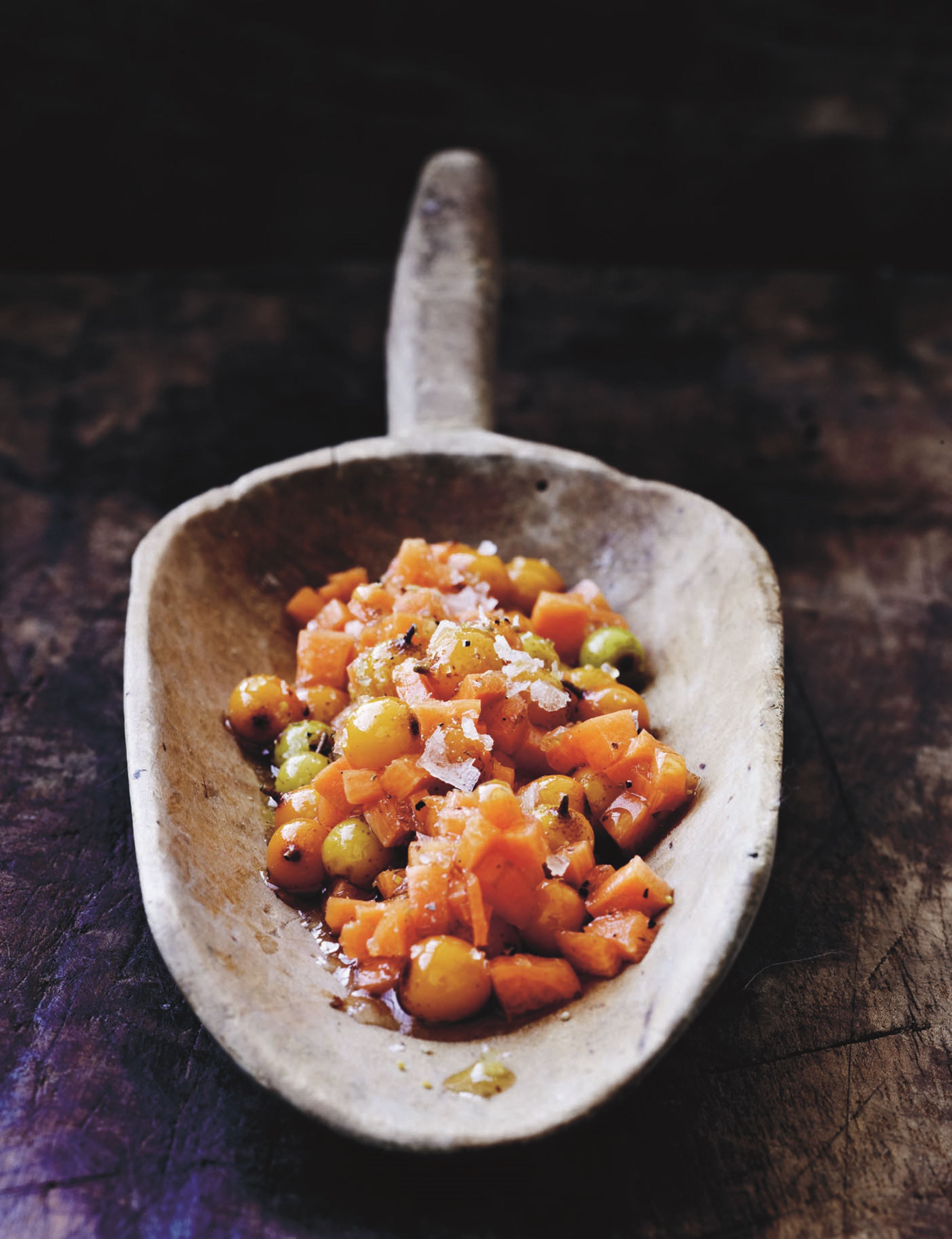 Kompot af havtorn og gulerod