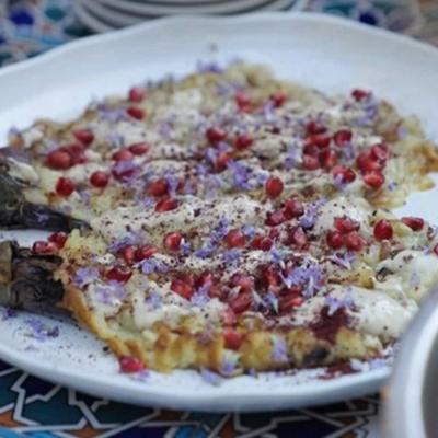 Baba ganoush - i en dekonstrueret udgave