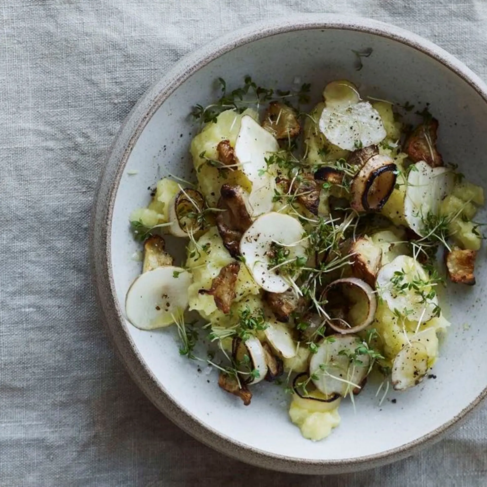 Vegetarisk brændende kærlighed