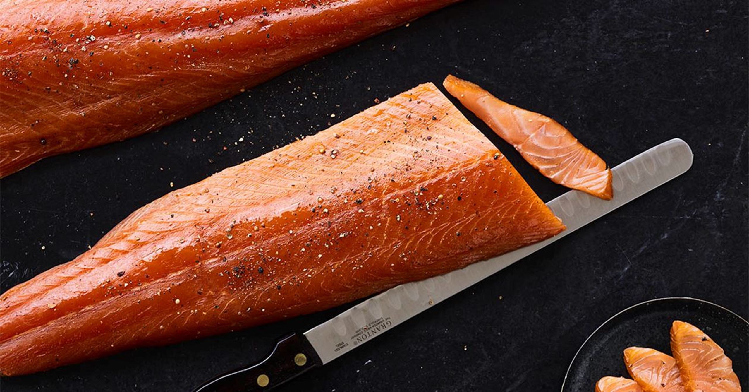 RIMSALTET LAKS MED RØDBEDE TATAR