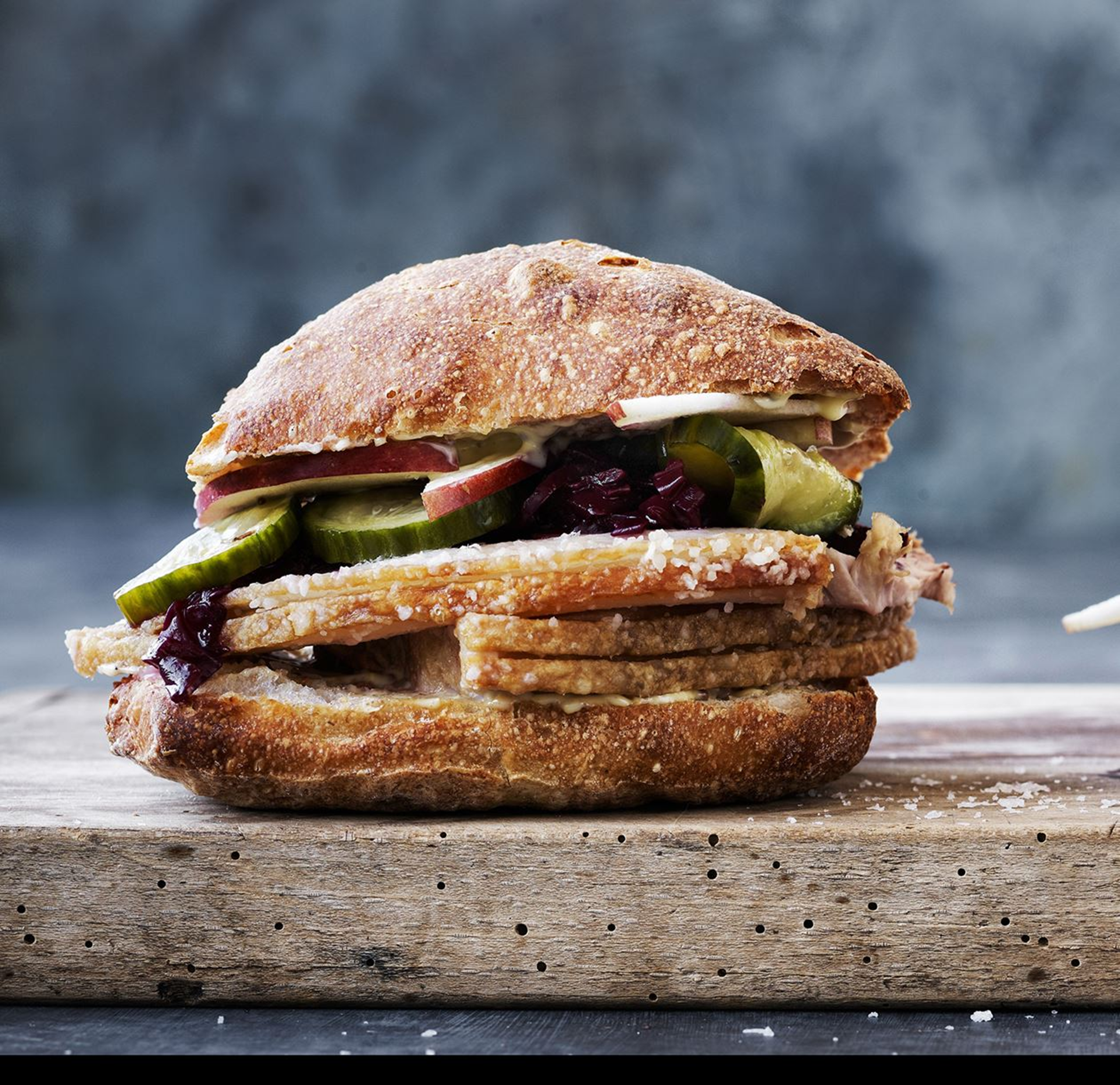 Flæskestegssandwich