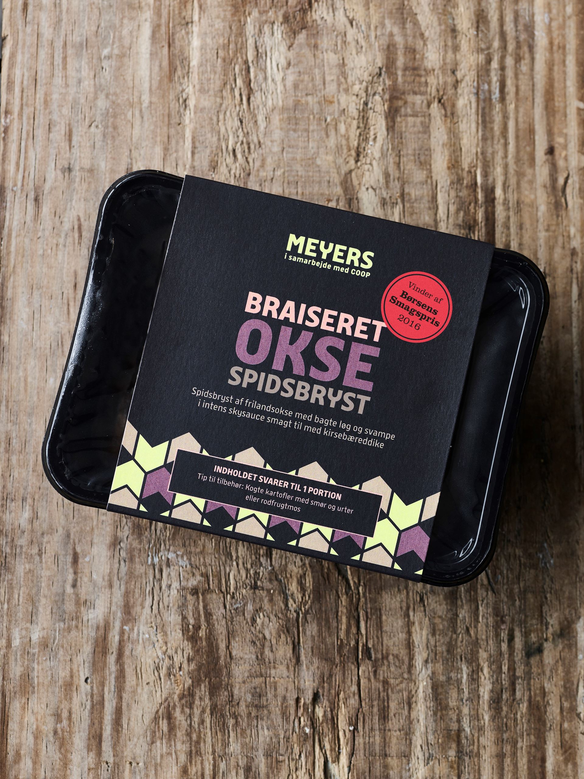 Braiseret oksespidsbryst