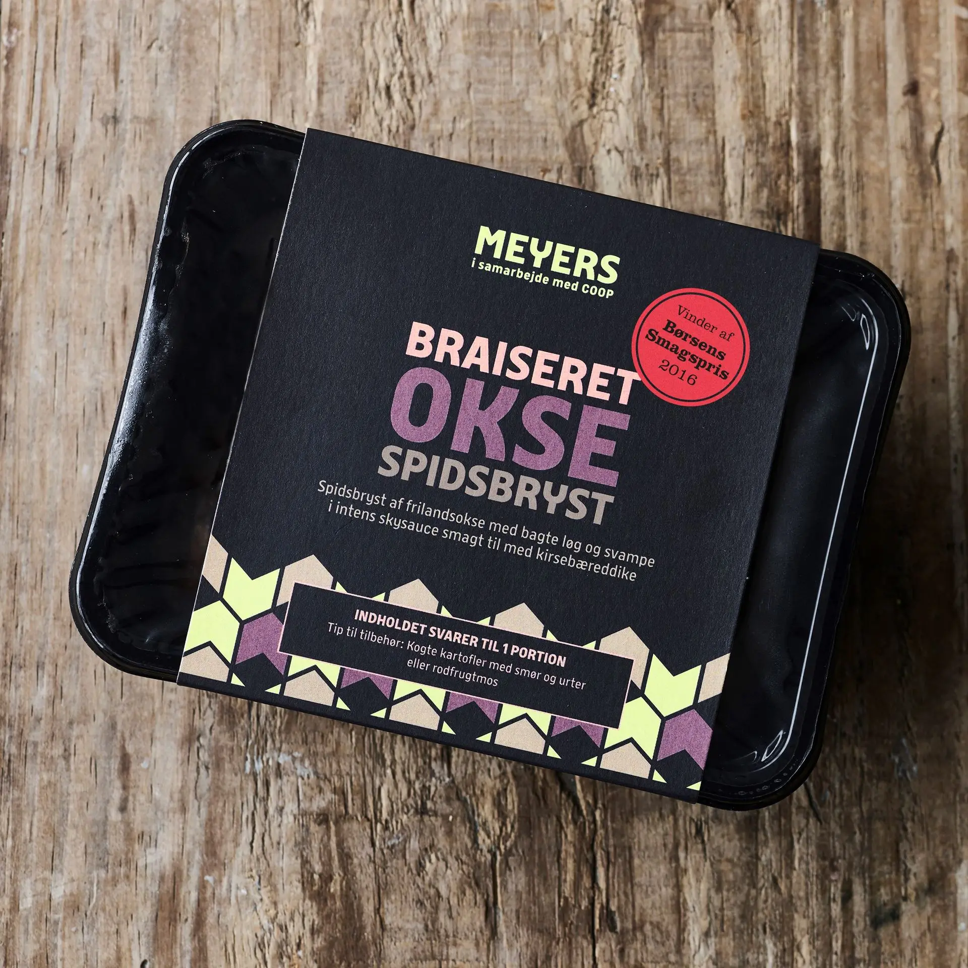 Braiseret oksespidsbryst