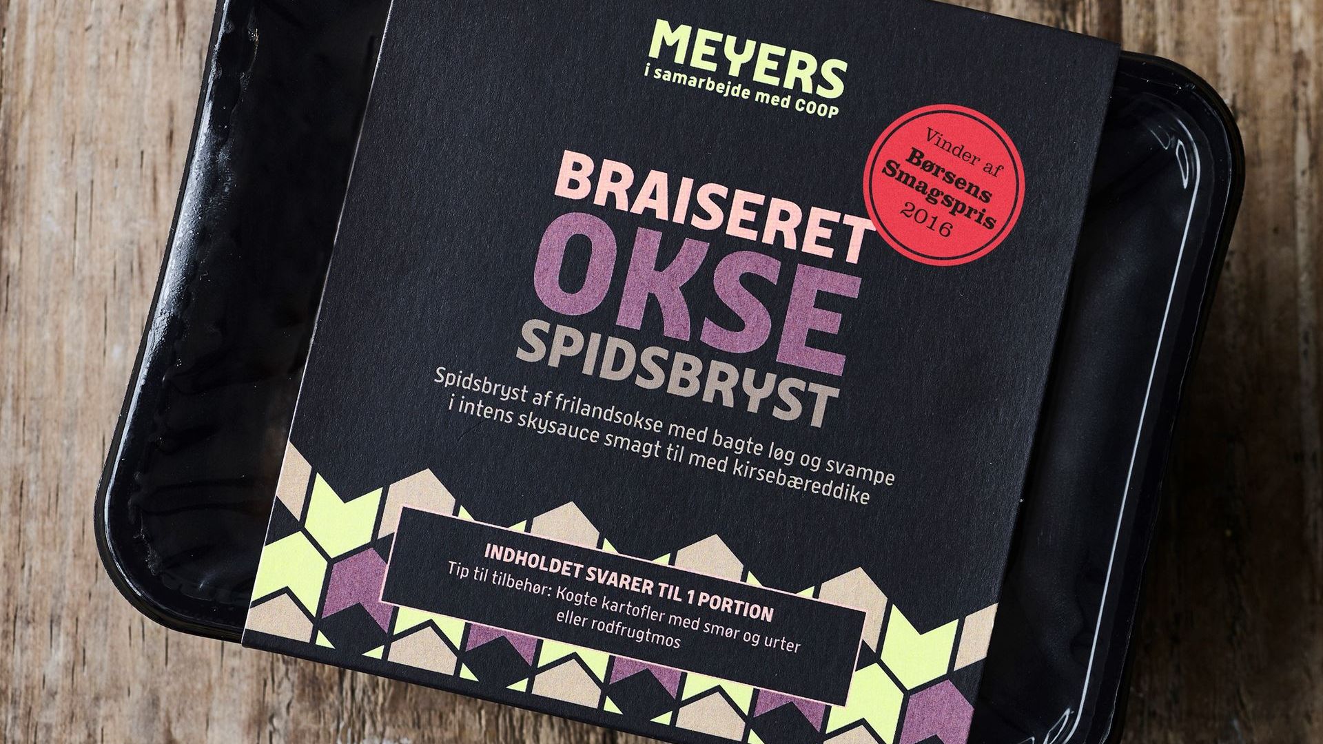 Braiseret oksespidsbryst