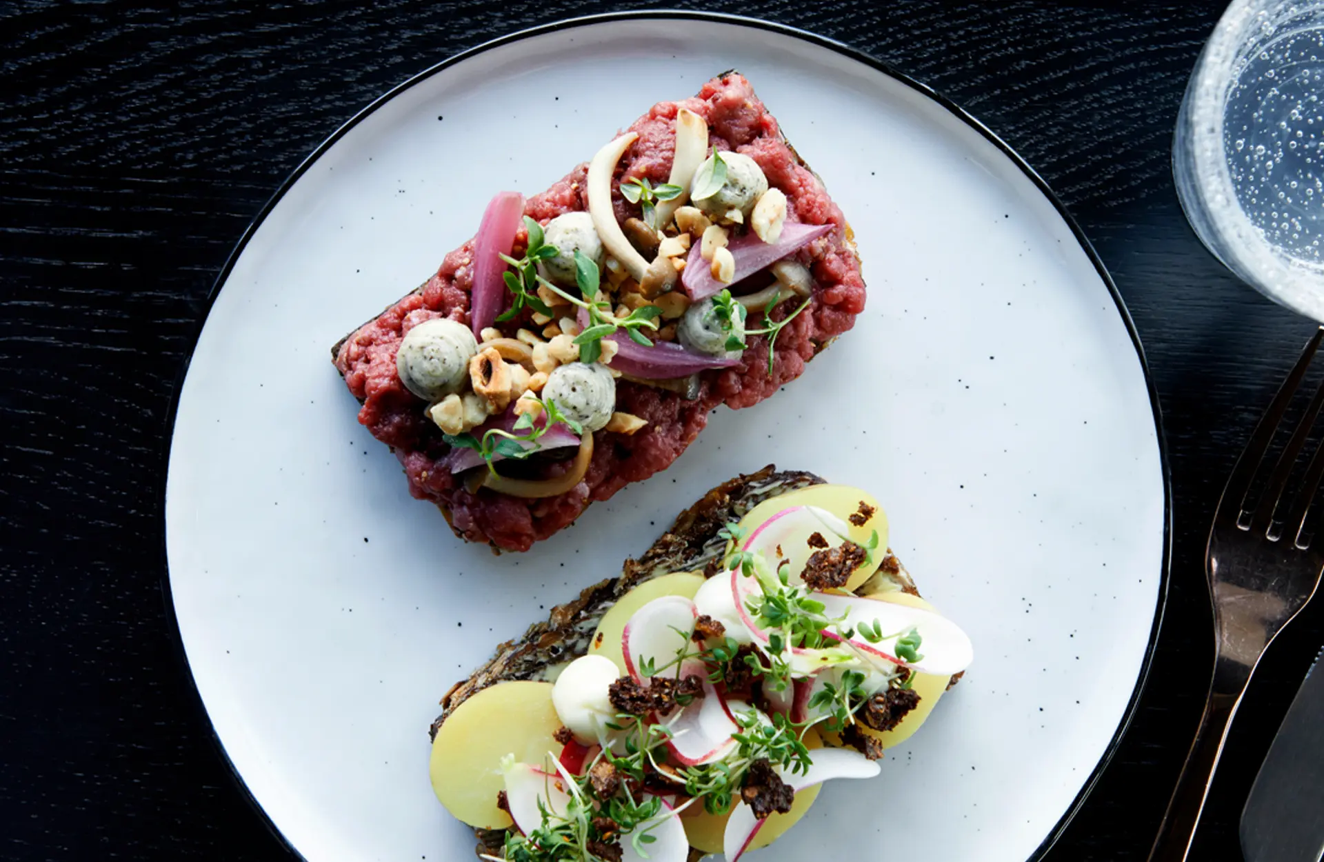 Smørrebrød fra Blox Eats