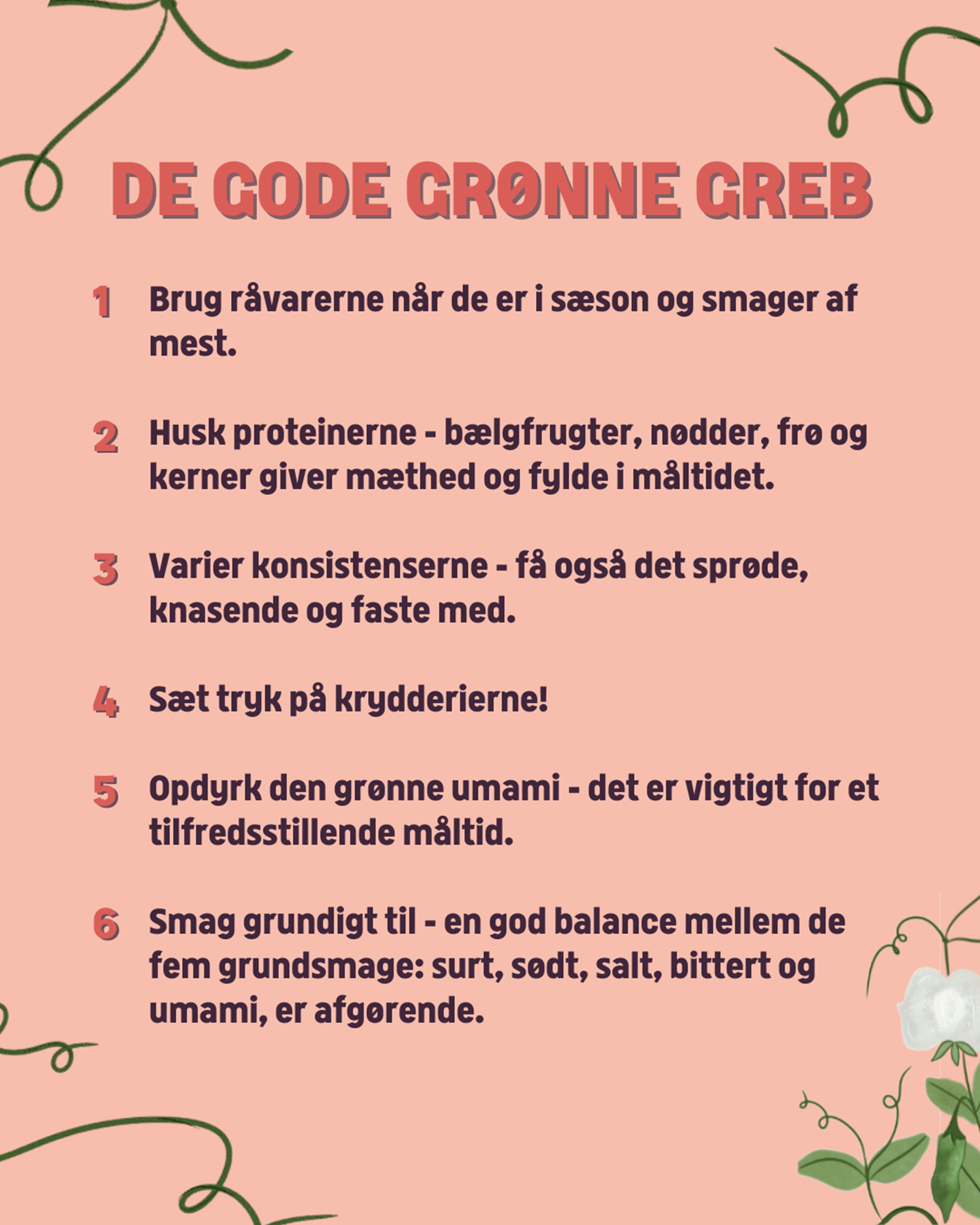 De gode grønne greb
