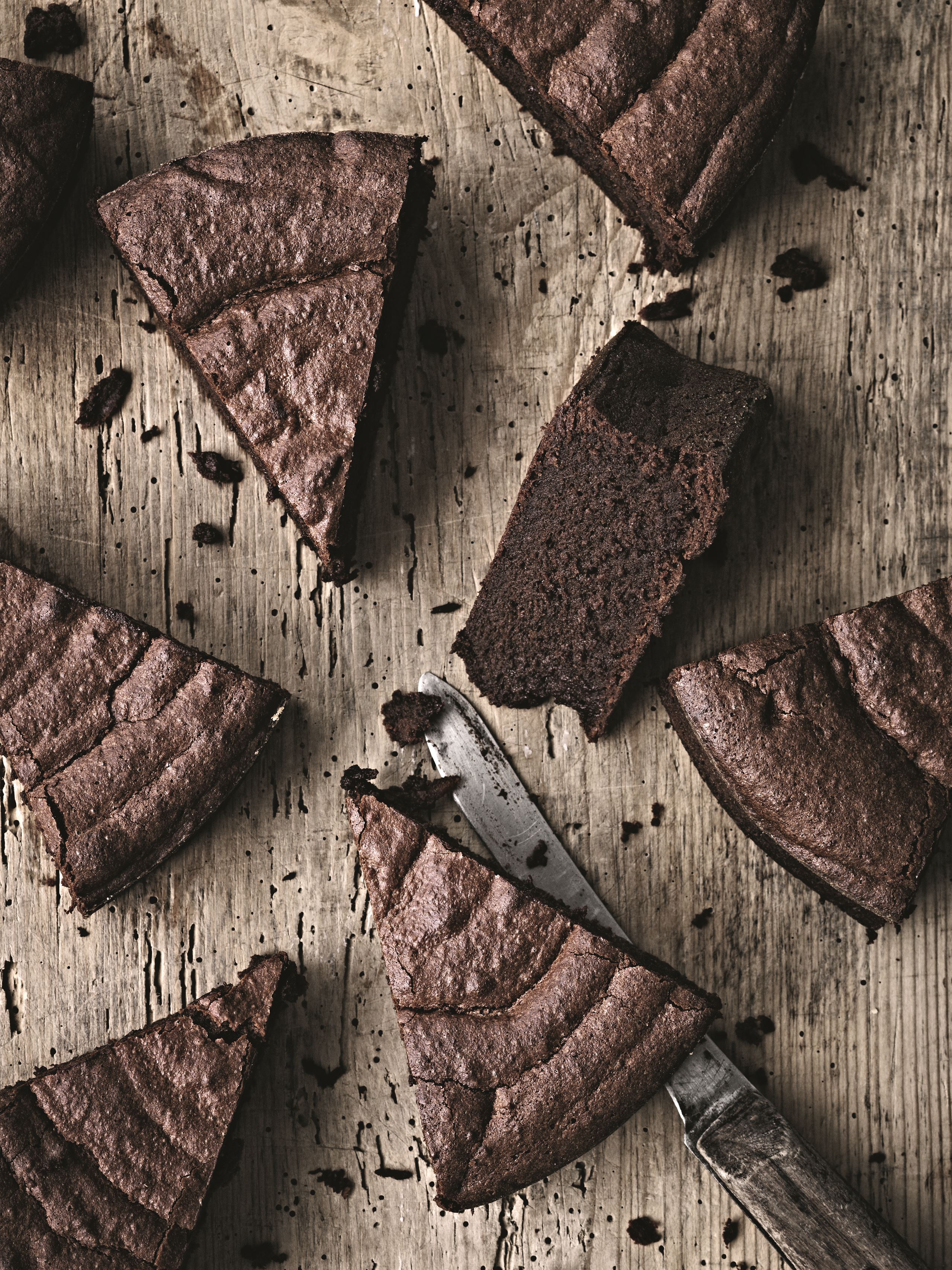 Orange-chokoladekage