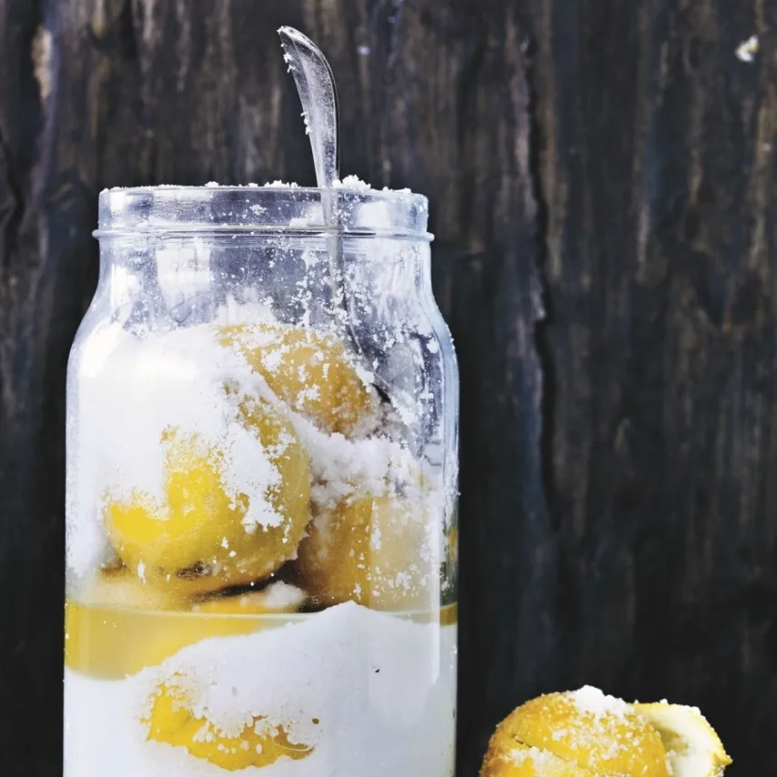 Saltsyltede citroner