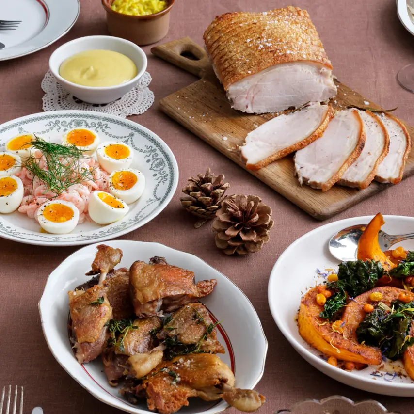 Julefrokost i Meyers kantiner