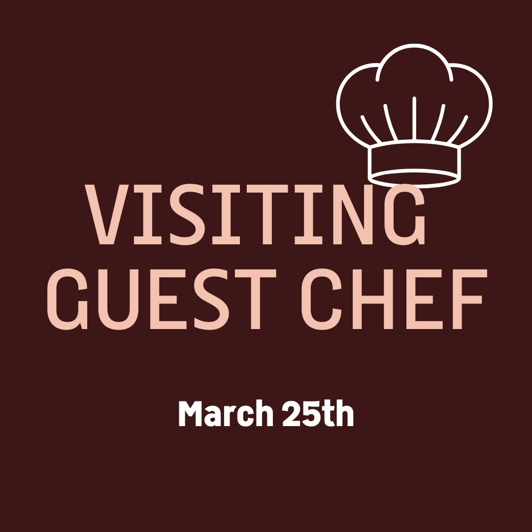 Visiting guest chef