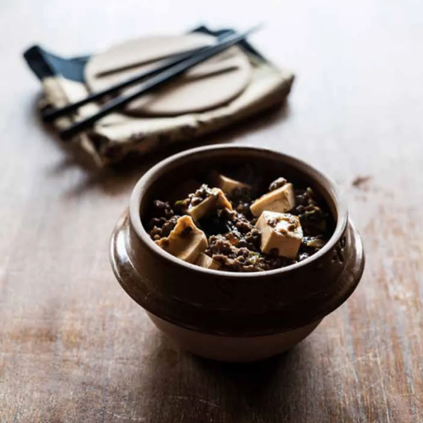 Mabotofu - Kødsovs med tofu