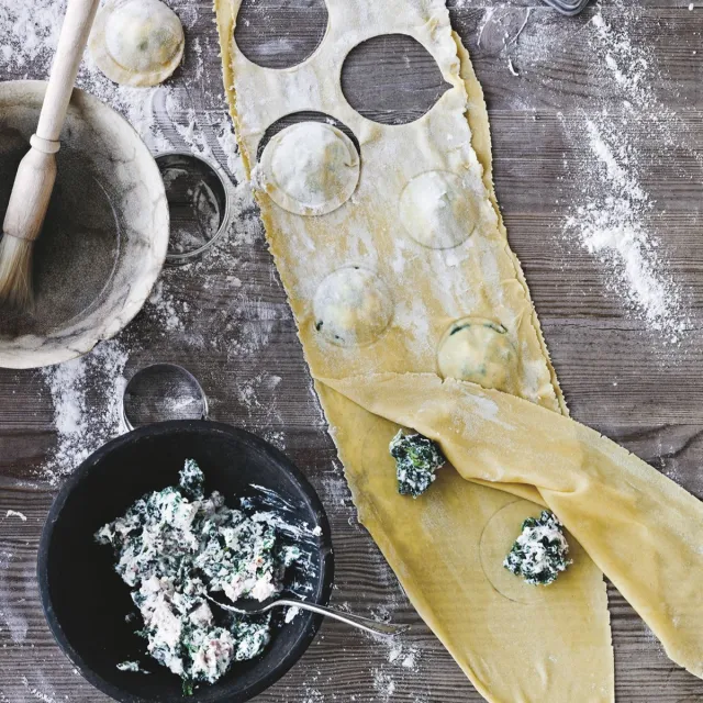 Hjemmelavet ravioli