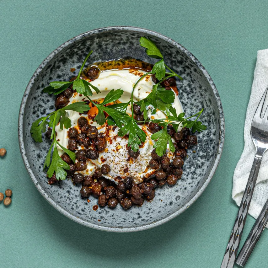 Tyrkiske æg med krydrede siriusærter