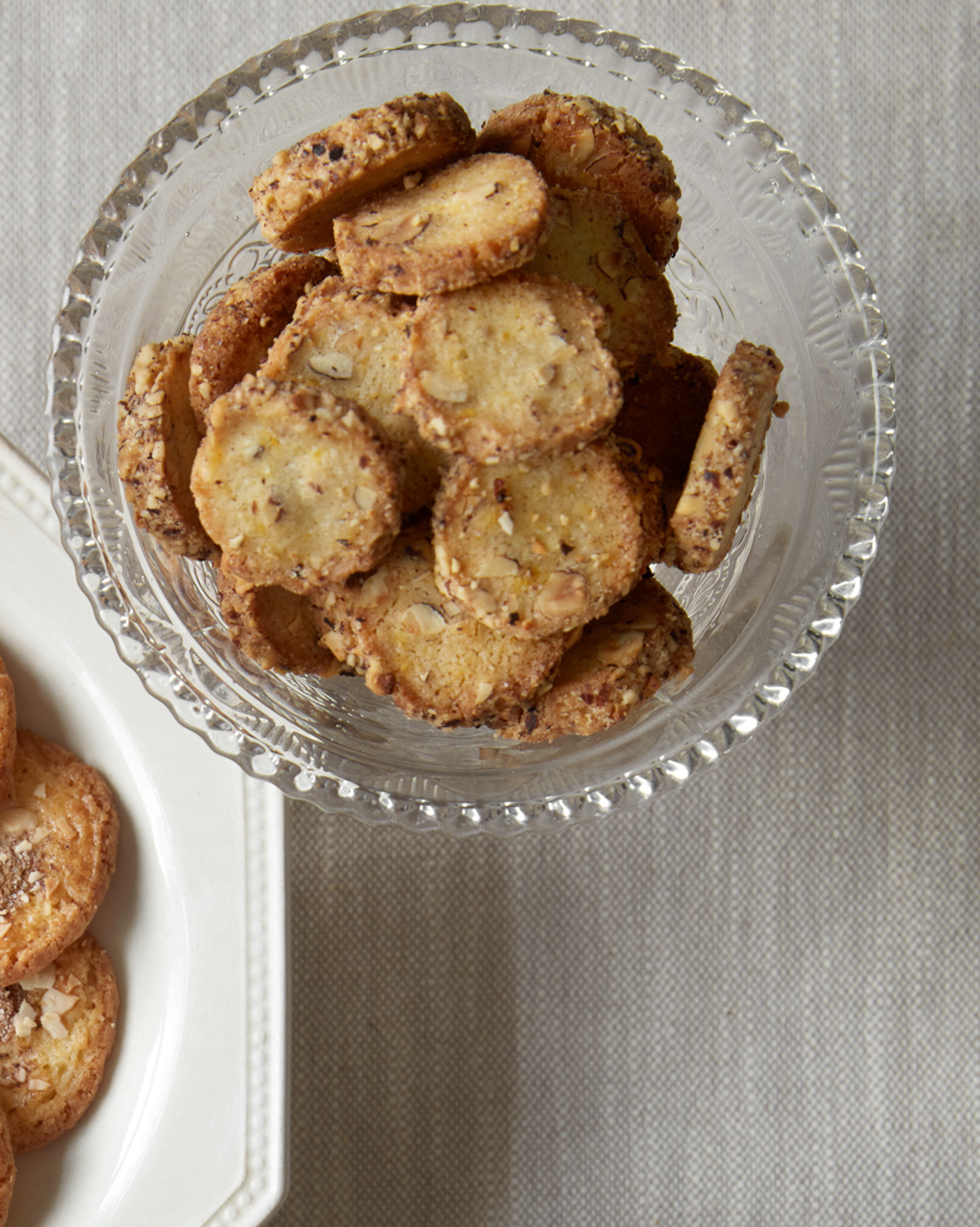 Specier med appelsin og hasselnødder