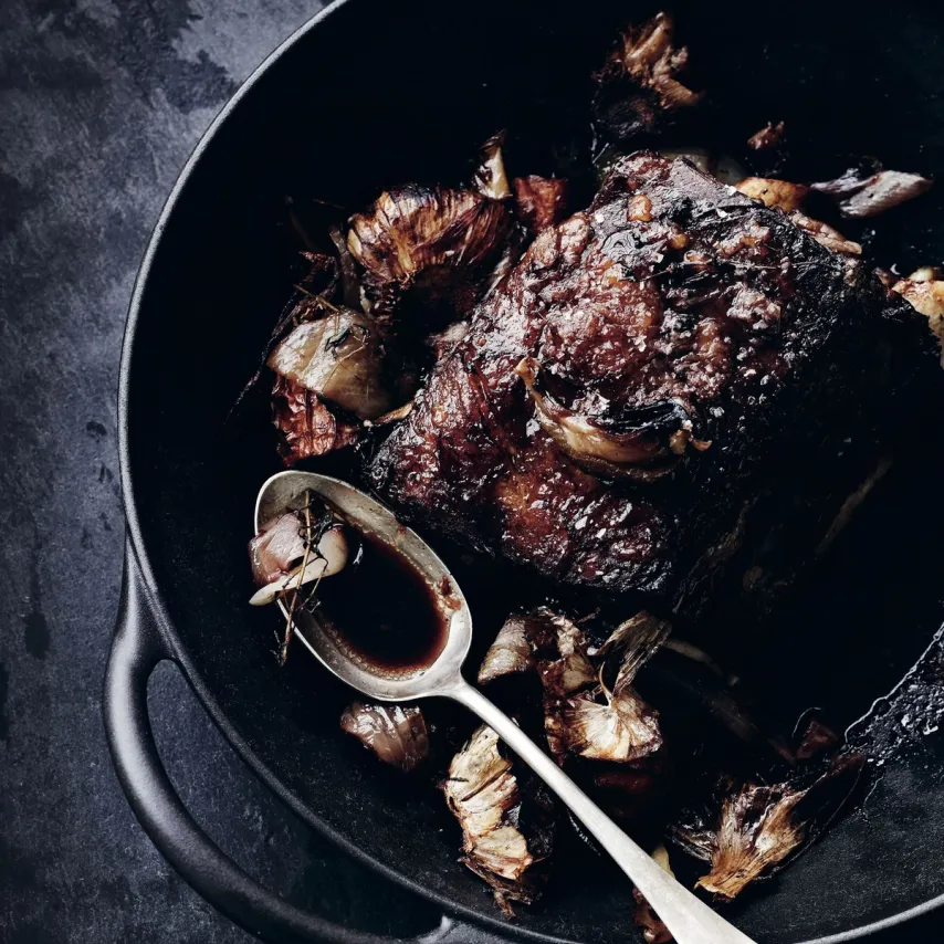 Braiseret oksetværreb