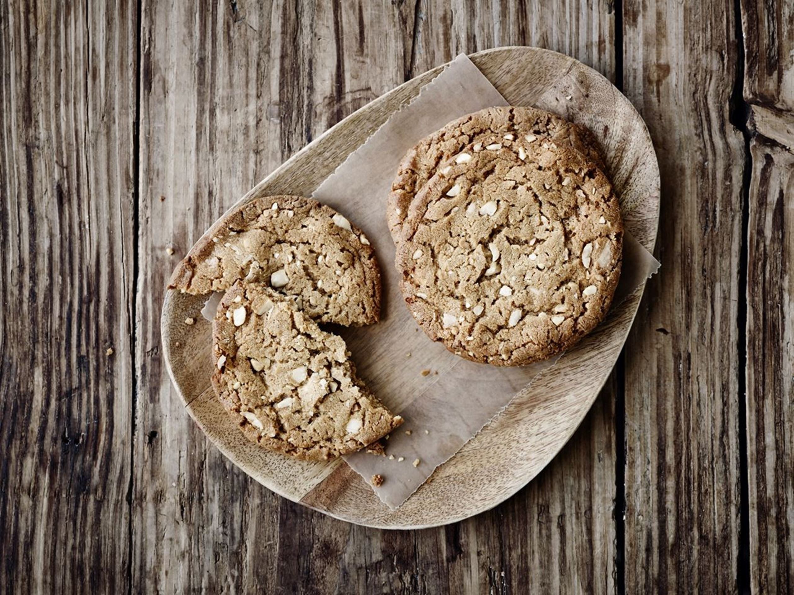 Cookies med peanutbutter