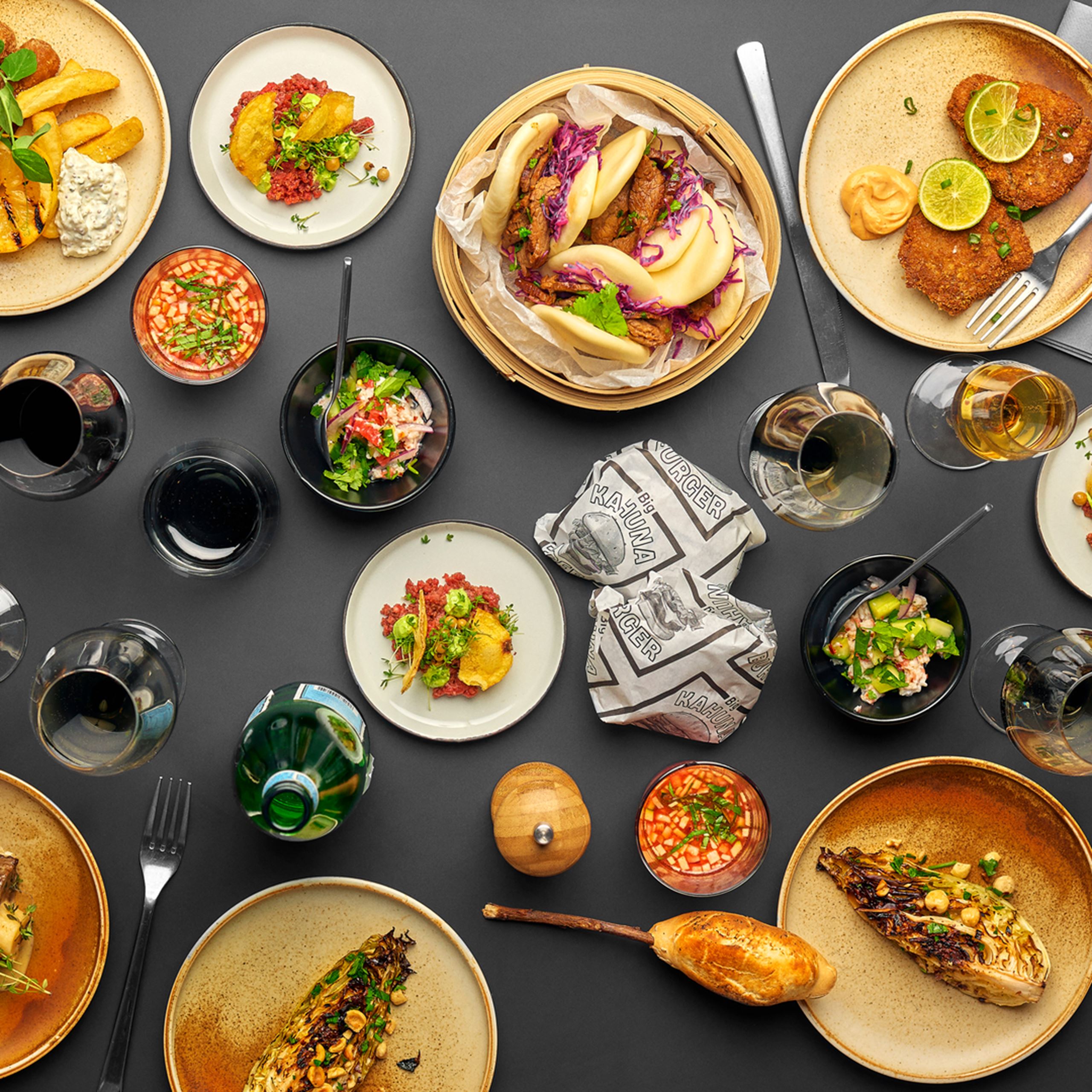 VIND EN AFTENBUFFET FOR FIRE HOS RESTAURANT SULT 