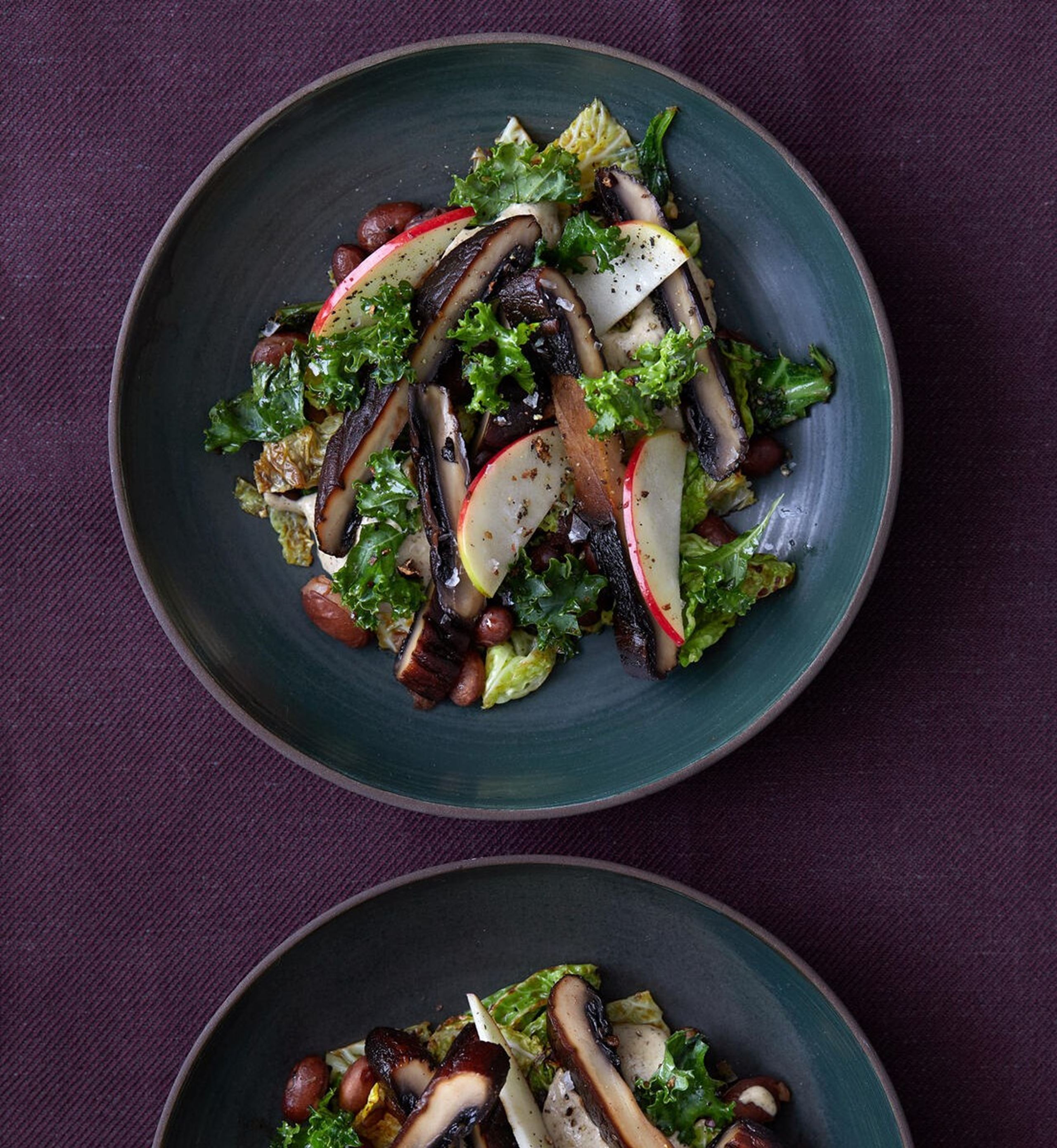 Pressede og ristede portobellosvampe