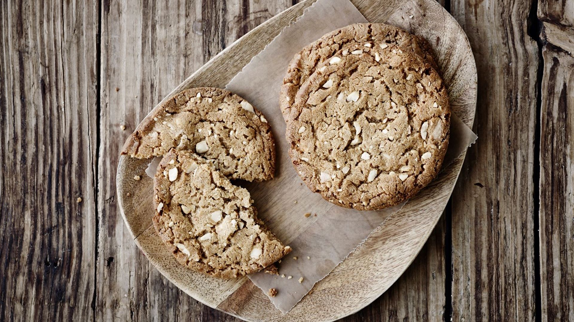 Cookies med peanutbutter