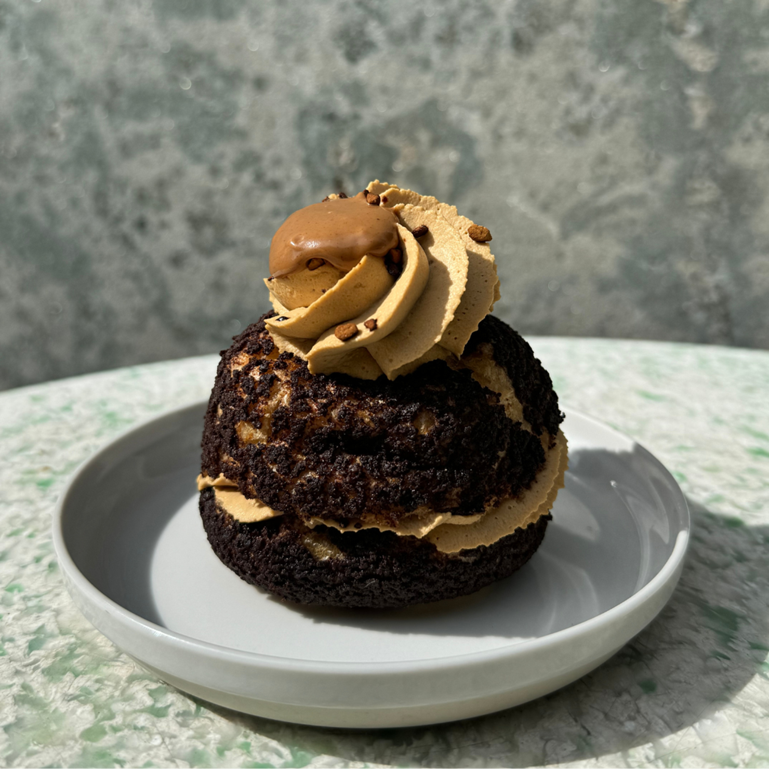 Flødekage i september