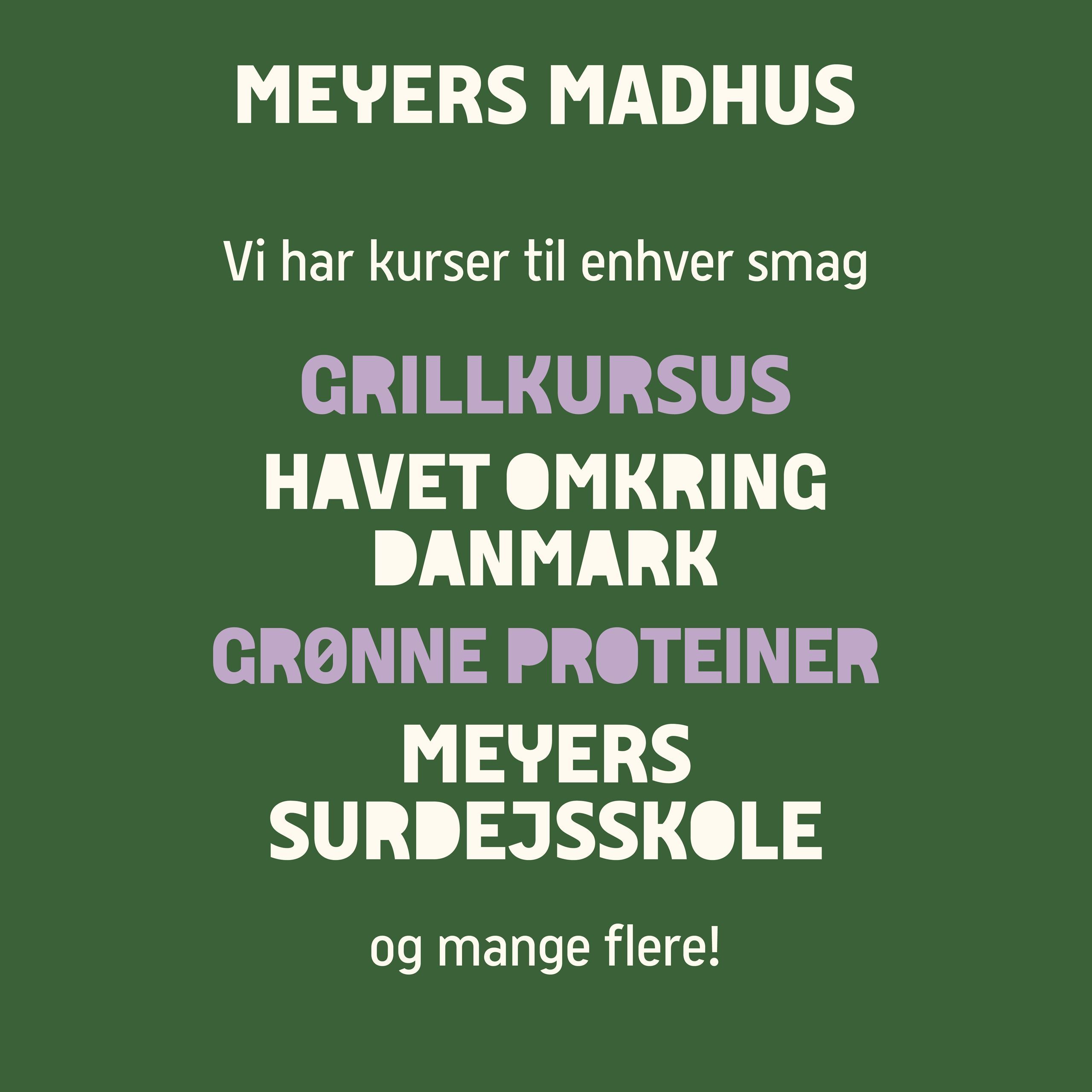 Gavekort til madkurser
