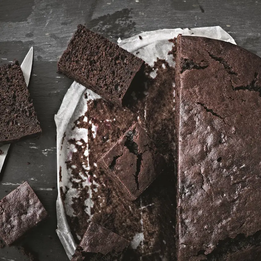 Chokoladekage med rødbede