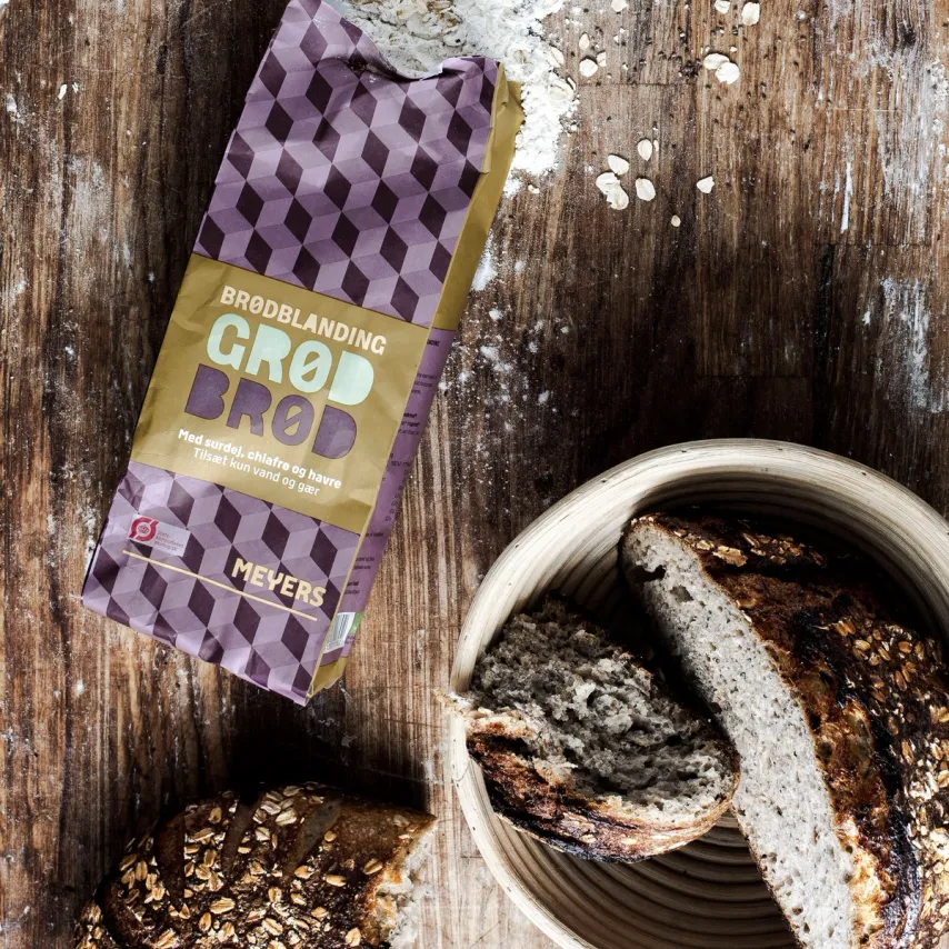 Grødbrød med Meyers brødblanding