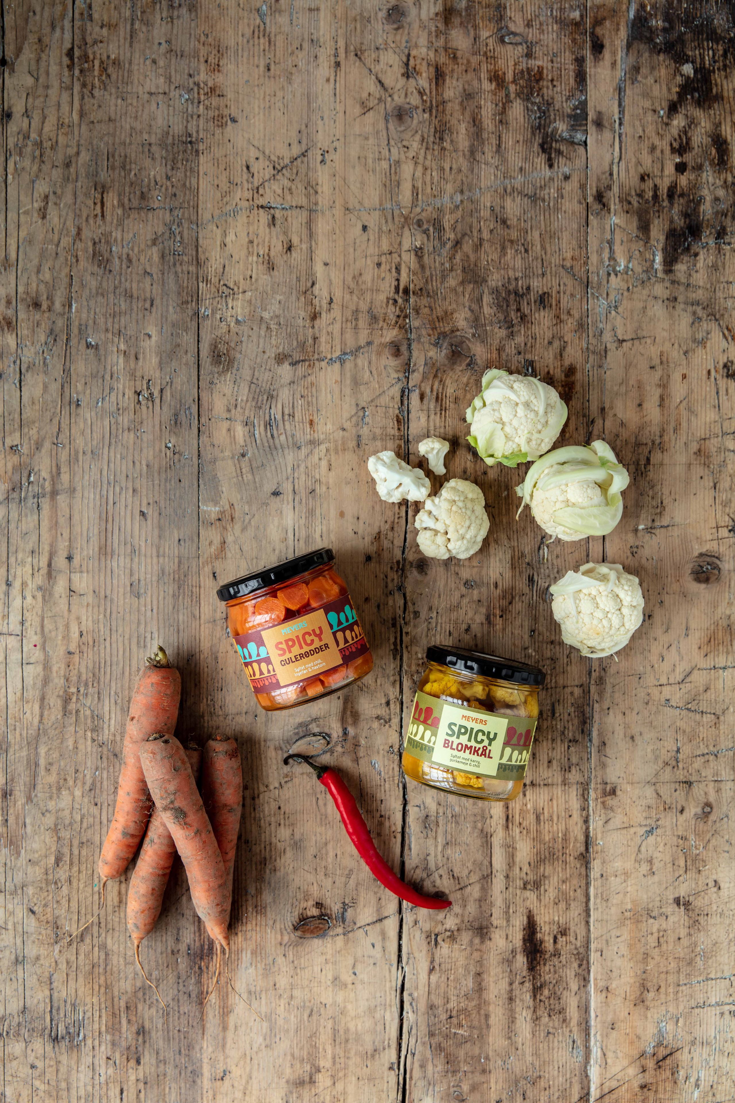 Spicy blomkål med karry og chili