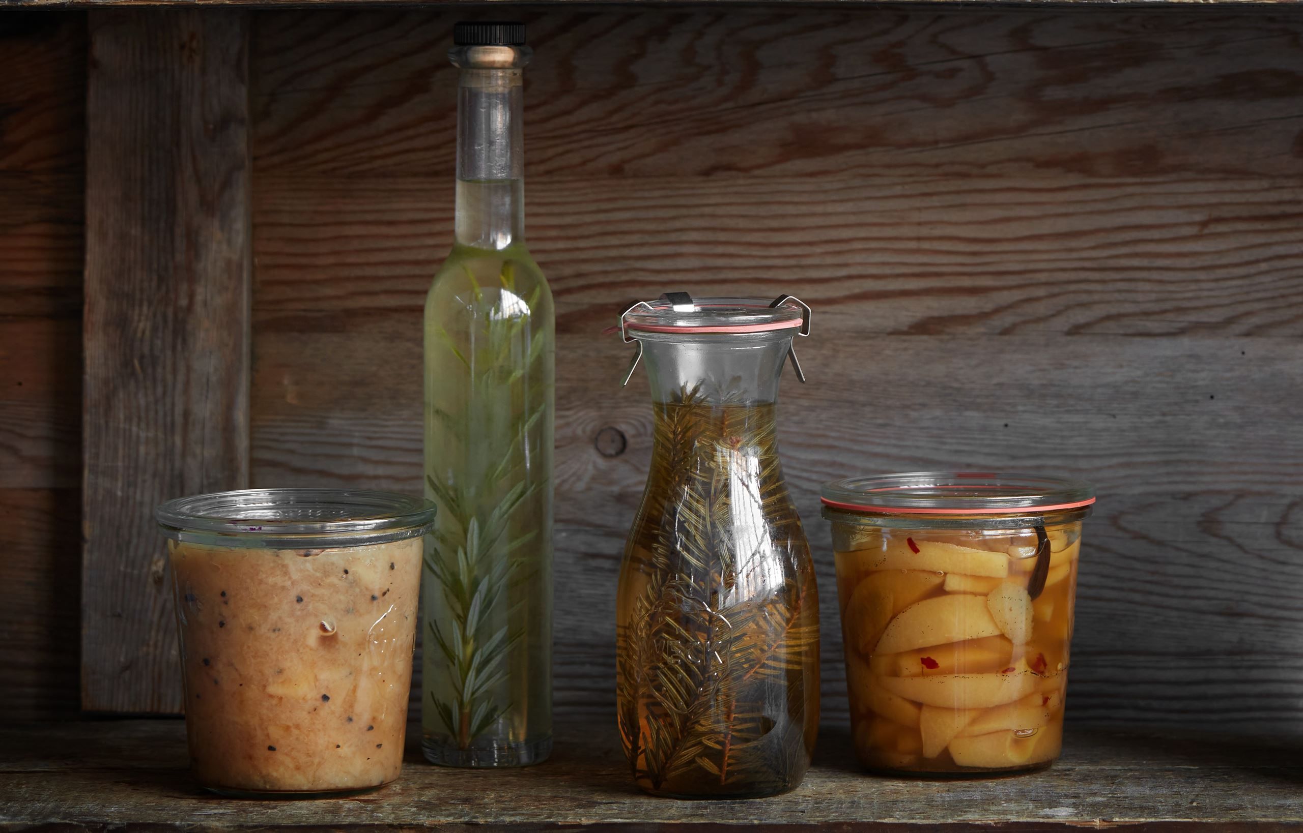 Vaniljesyltede kvæder med safran