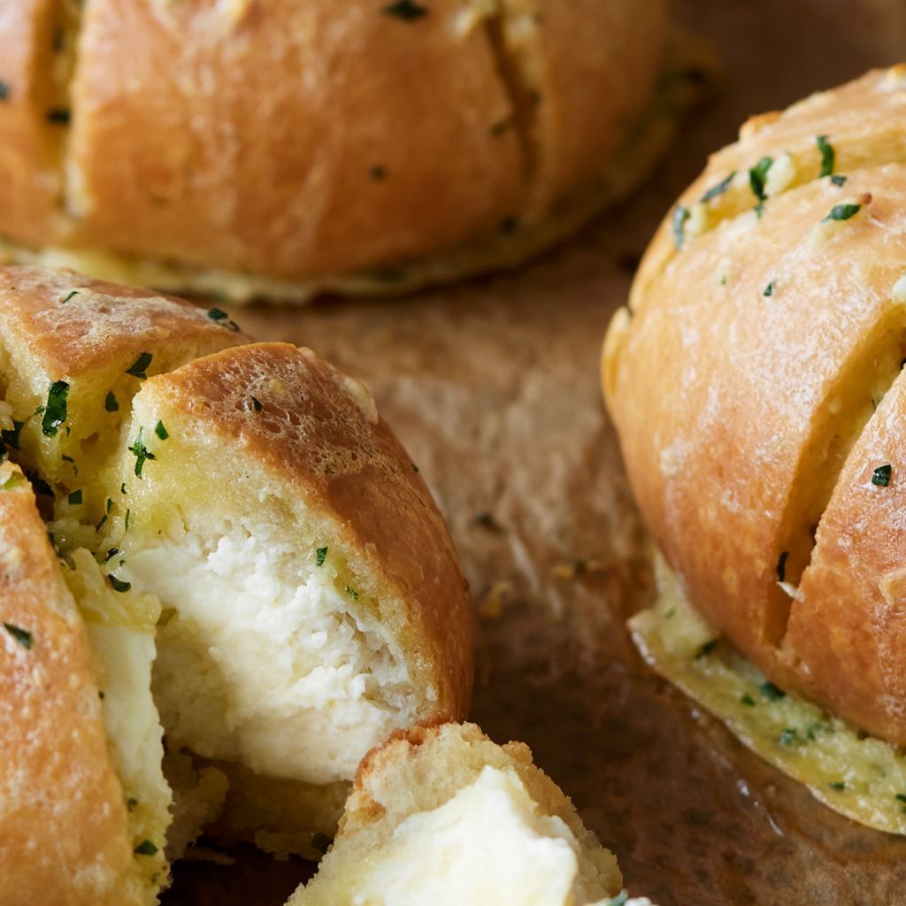 Koreanske hvidløgsboller