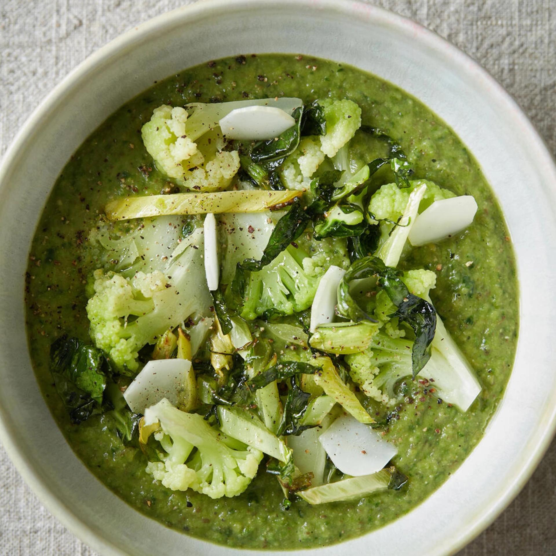 Linse-blomkålssuppe