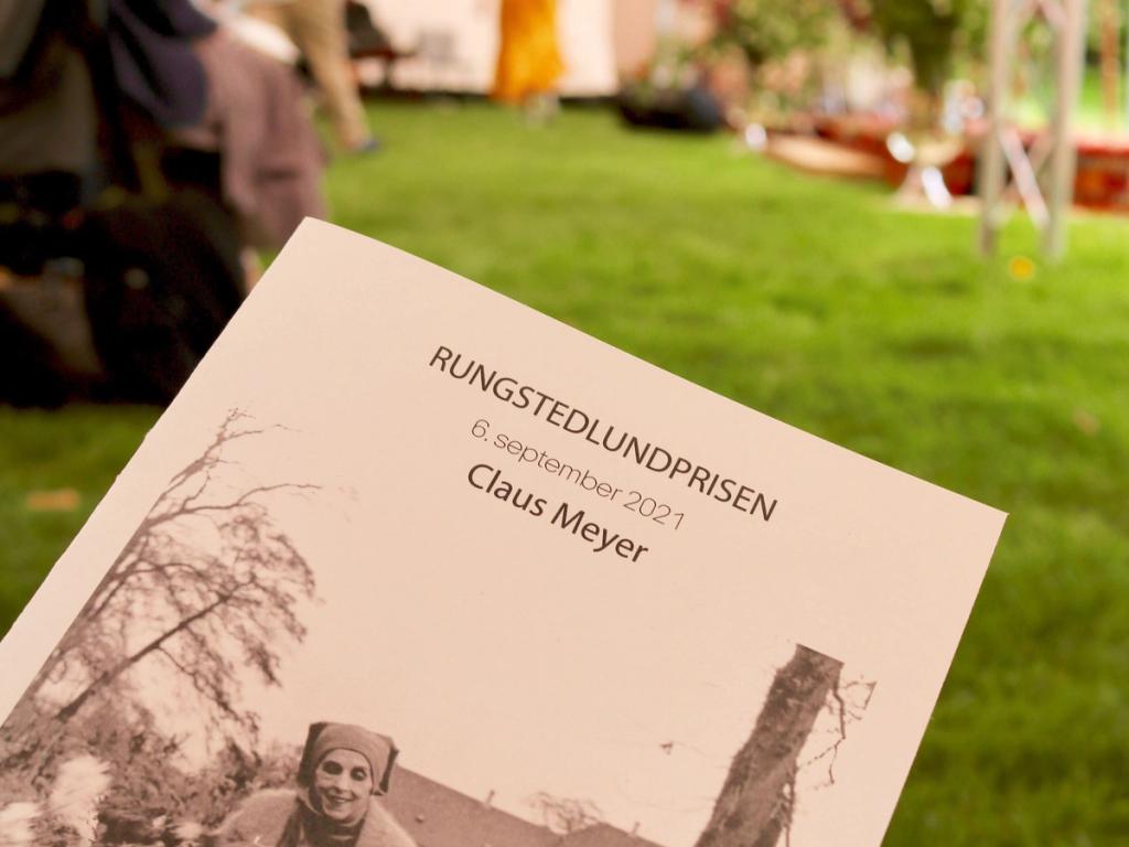 CLAUS MEYER HAR I DAG FÅET TILDELT RUNGSTEDLUNDPRISEN 