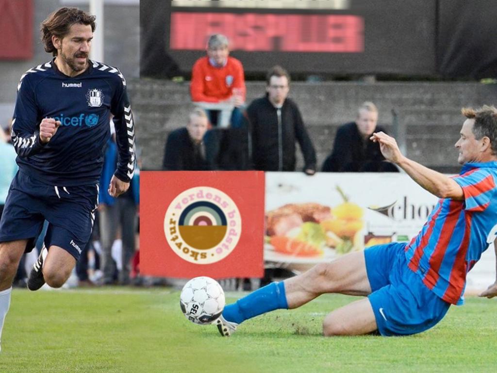 Kampen om Nordsjælland: Nikolaj Koppel og Claus Meyer inviterer vennerne til fodboldkamp