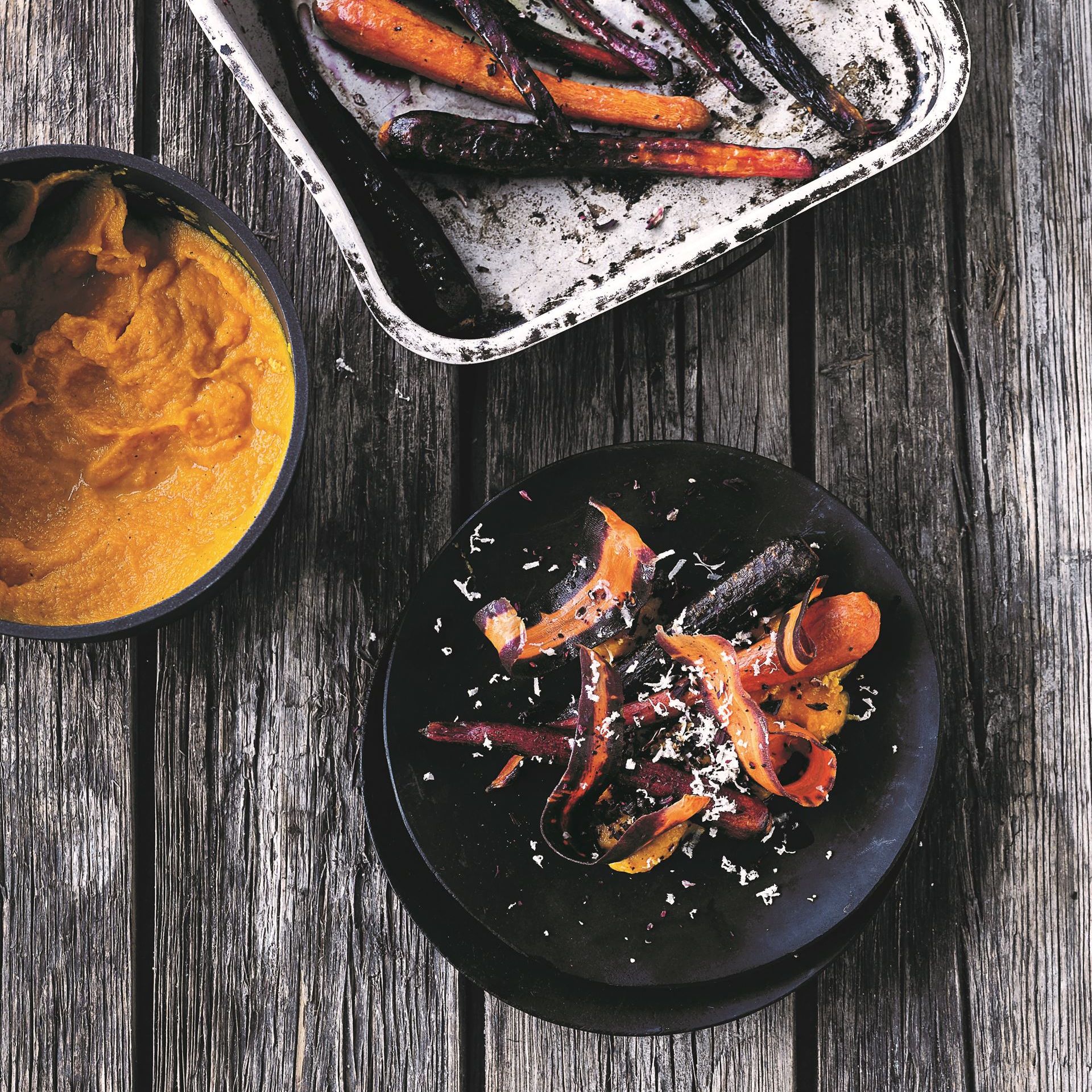 Bagte gulerødder med havtorn