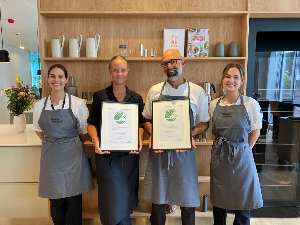 Kantine og café hos Pension Danmark certificeret med Svanemærket 