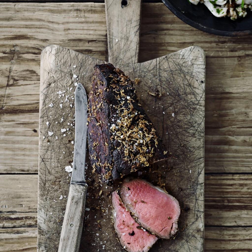 Kalvespidsbryst i øl