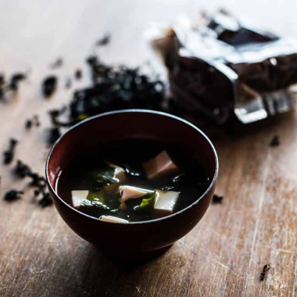 Misojiru - misosuppe